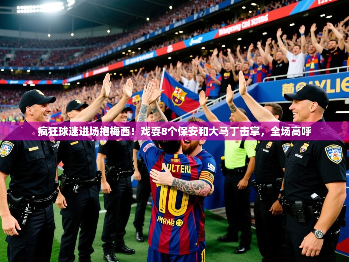 2025华体会登录首页疯狂球迷进场抱梅西!戏耍8个保安和大马丁击掌,全场高呼 第4张
